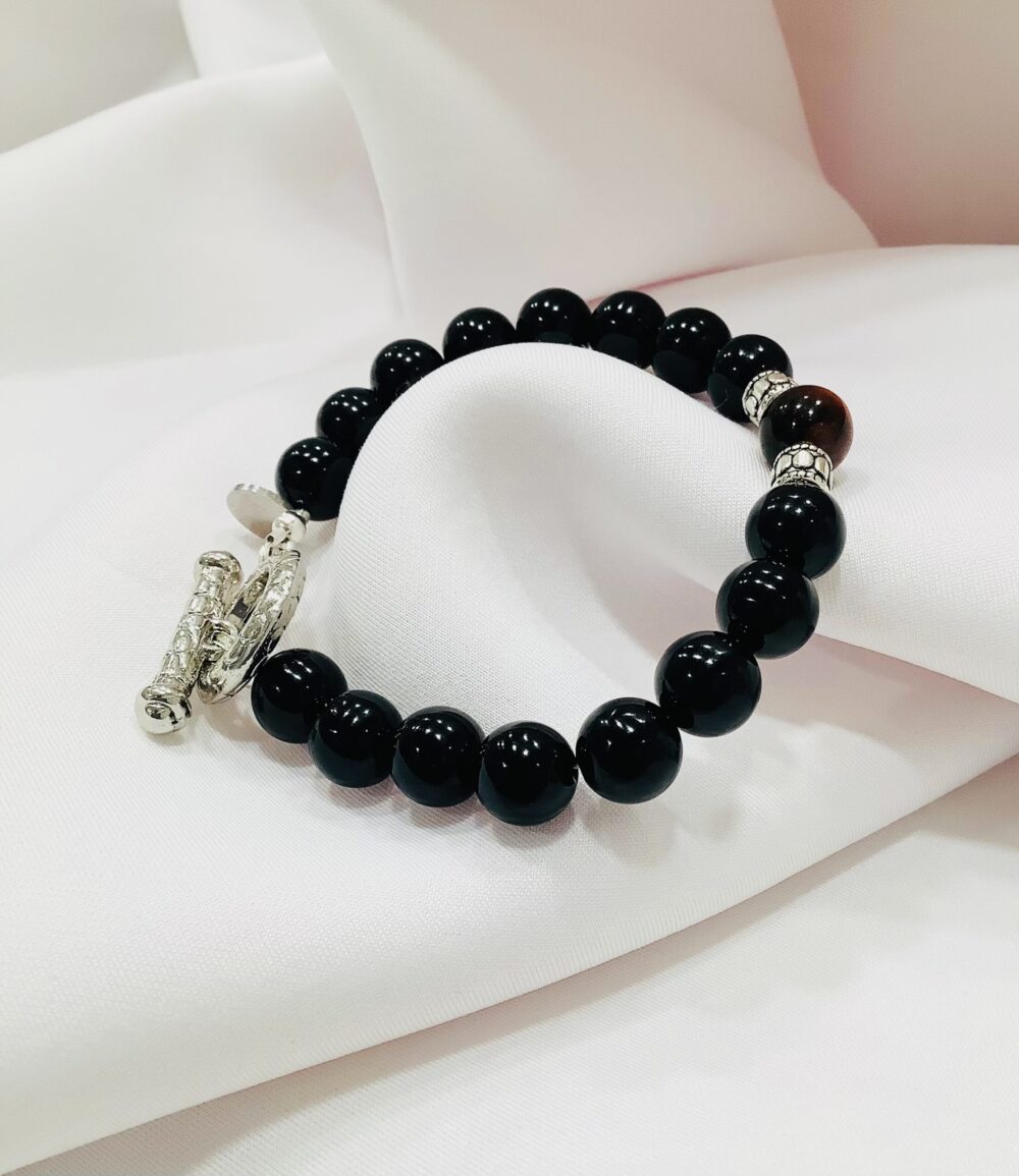 Iron Red Tiger Eye Bracelet - Image 3