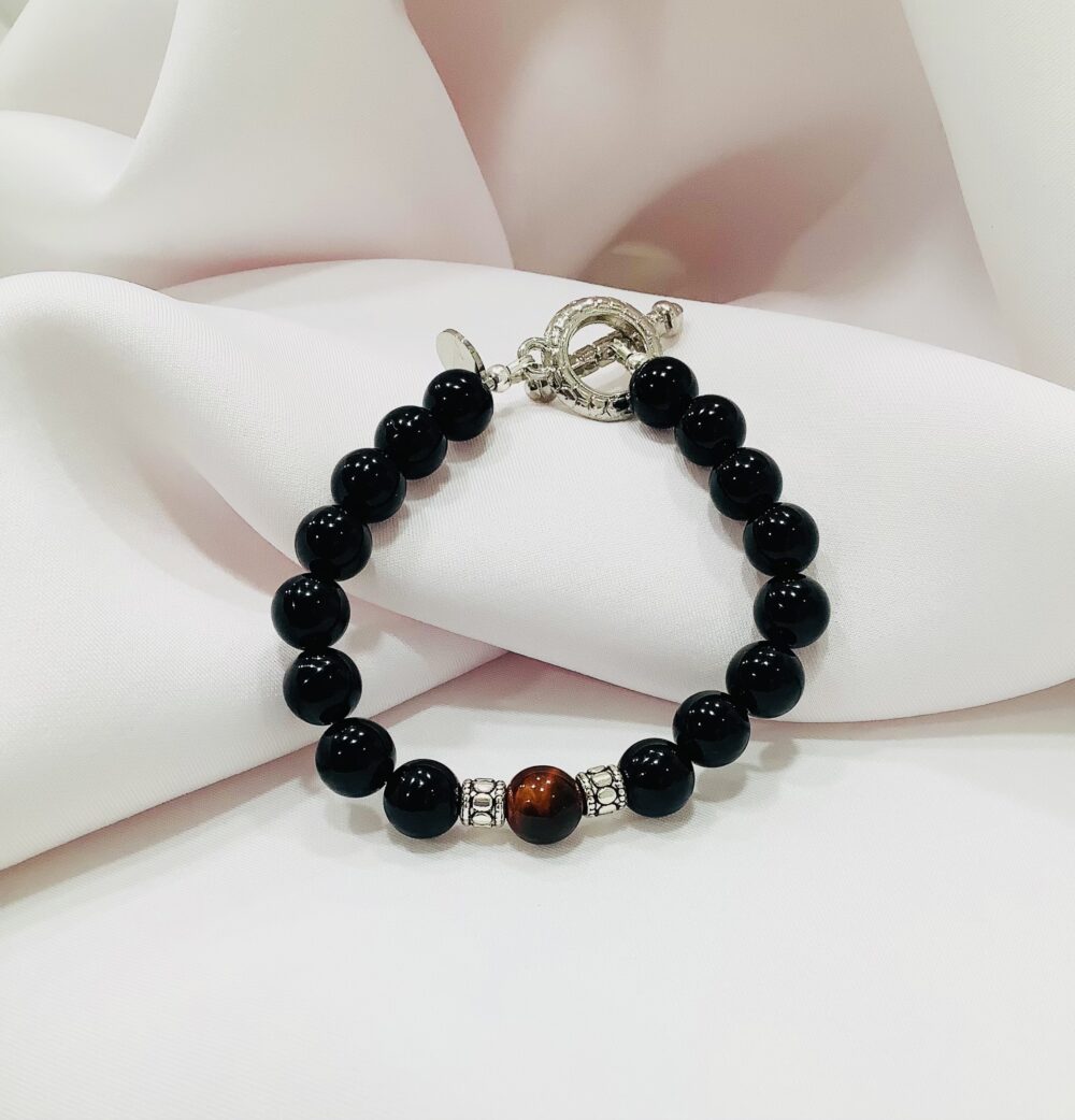 Iron Red Tiger Eye Bracelet - Image 2