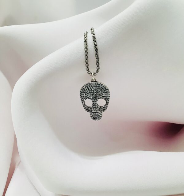 Celebrate Life Skull Necklace - Image 3