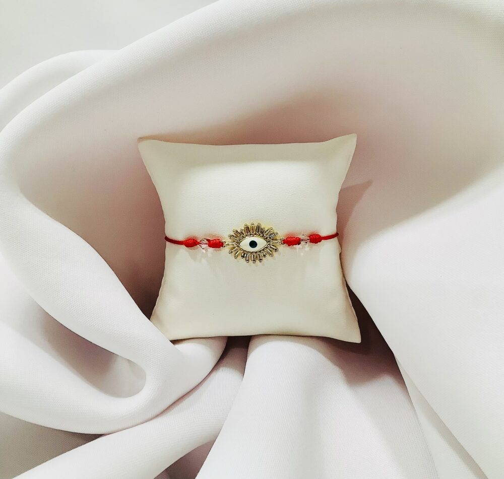 Energetic Elevation Evil Eye Adjustable Bracelet - Image 4