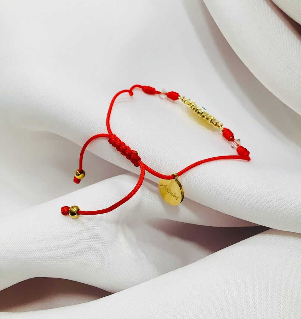 Energetic Elevation Evil Eye Adjustable Bracelet - Image 2