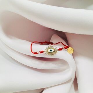 Energetic Elevation Evil Eye Adjustable Bracelet